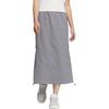 Adidas Fustl W P Skirt Solid Color Fashion Soft Comfortable Casual Long Skirt Women Skirts Gray JM6215