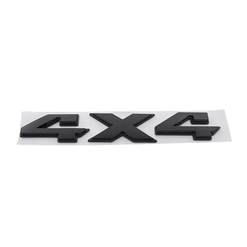 3D Premium ABS 4X4 car Hood Fender trunk Rear Bonnet Nameplate Decal Emblem Sticker Badge