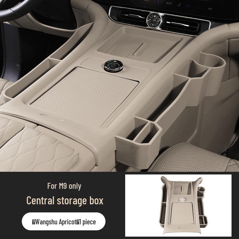 AITO M9 Silicone Mat Wireless Charging Cup Holder for Central Control Panel