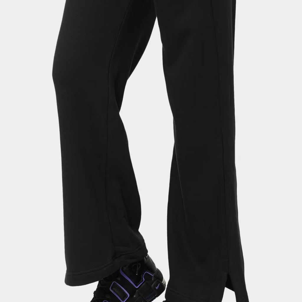 Nike Dámské tepláky Phoenix Fleece s vysokým pasem a širokými nohami Černá/Sail Dámské streetwear DQ5615-010