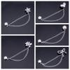 10pcs Non-hole Shorten Trouser Clip Multi-Function Tassel Chain Cuff-link  Jeans