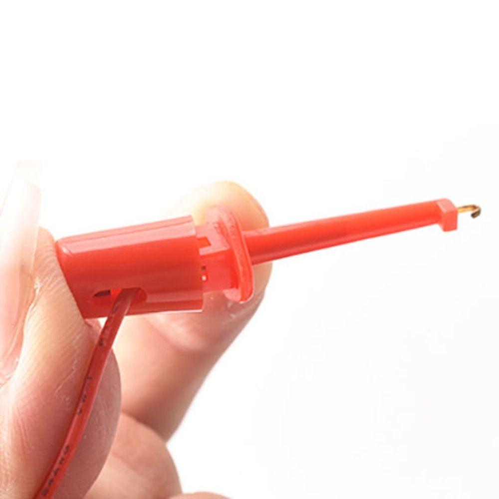 3pcs/set Precision Electrical Hook Test Clip Male Head DuPont Line Transistor Tester Repair