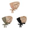 Polyester Adjustable Chemotherapy Cap With Tie Back For Women And Elderly