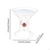 Iron Flower Pot Holder Plant Table Versatile Display Potted Rack, Stand for Living Room