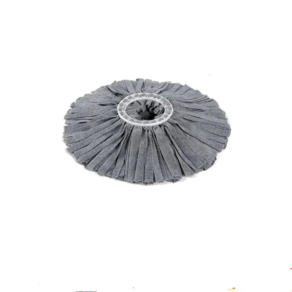 Enhanced Rotating Mop Head - Universal, Thickened, High Absorption, One-Swipe Clean.