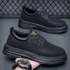 Men's retro Martin boots spring and summer new wear-resistant low-top short boots versatile platform casual shoes