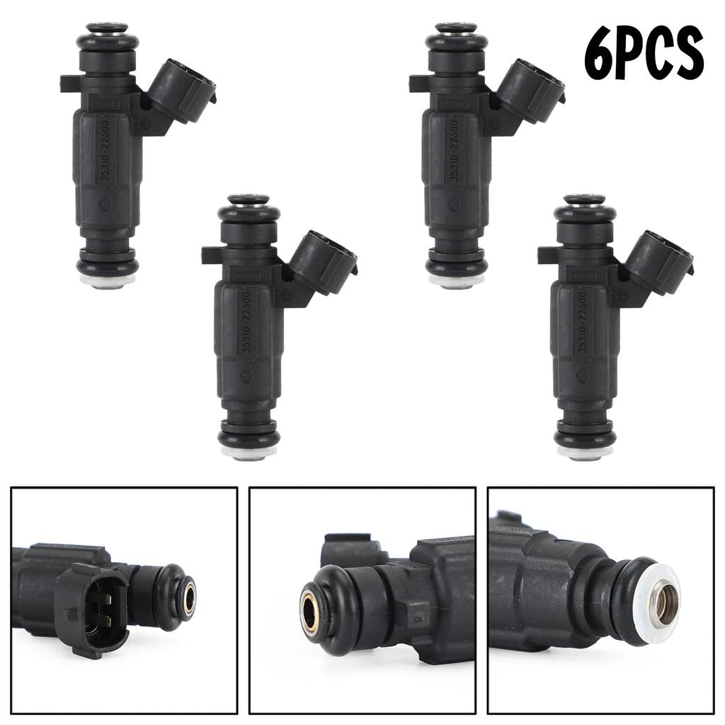 4ks Vstřikovače paliva 35310-22600 pasují pro Hyundai Accent 2000-2005 9260930006 Autopříslušenství