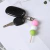 Acrylic Keyring Simulated Meatball String Keychain Food Model Pendant Accessory