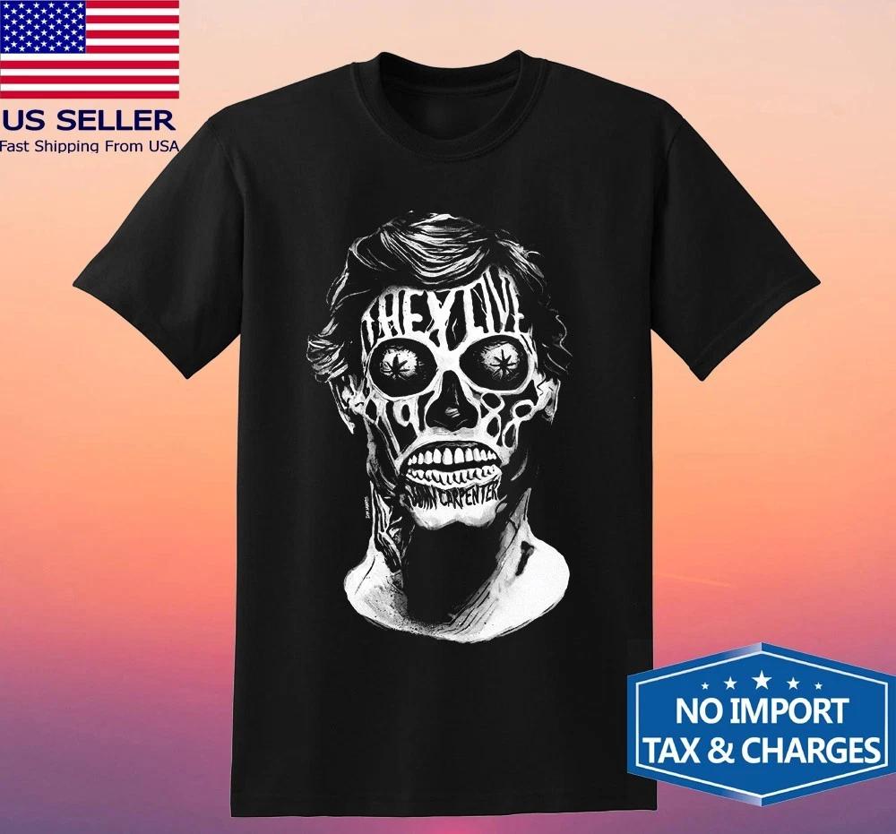 They Live Horror Movie Men s Black Size S-5XL M
