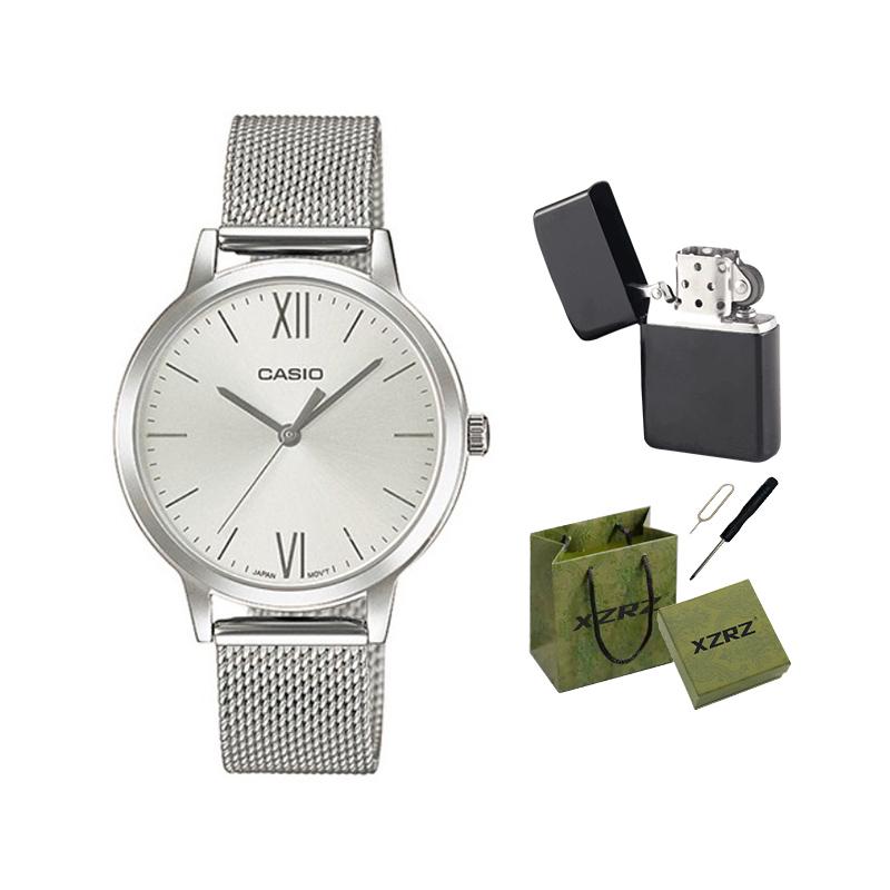 Casio Women's Standard Series White Watch LTP-E157M-7AEF LTP-E157M-7AEF