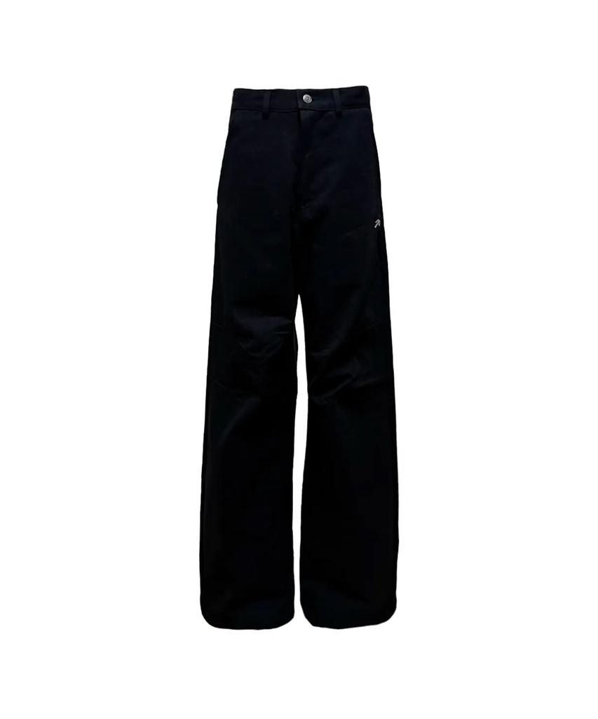 Tansanmageunesyum Star Applique Pants (Black)