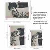 Jaguar vs Panther DIY Diamond Art Painting Kit with Shiny Resin Diamonds for Adults Relaxing Craft Wall Decor and Handmade Gift Idea Set Decor