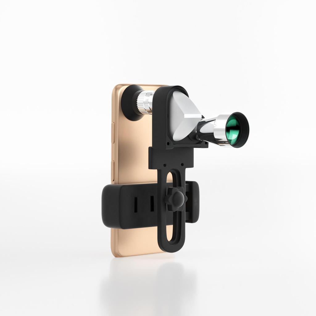 Tragbares HD-Monokular-Teleskop mit Handyhalterung für die Fotografie
