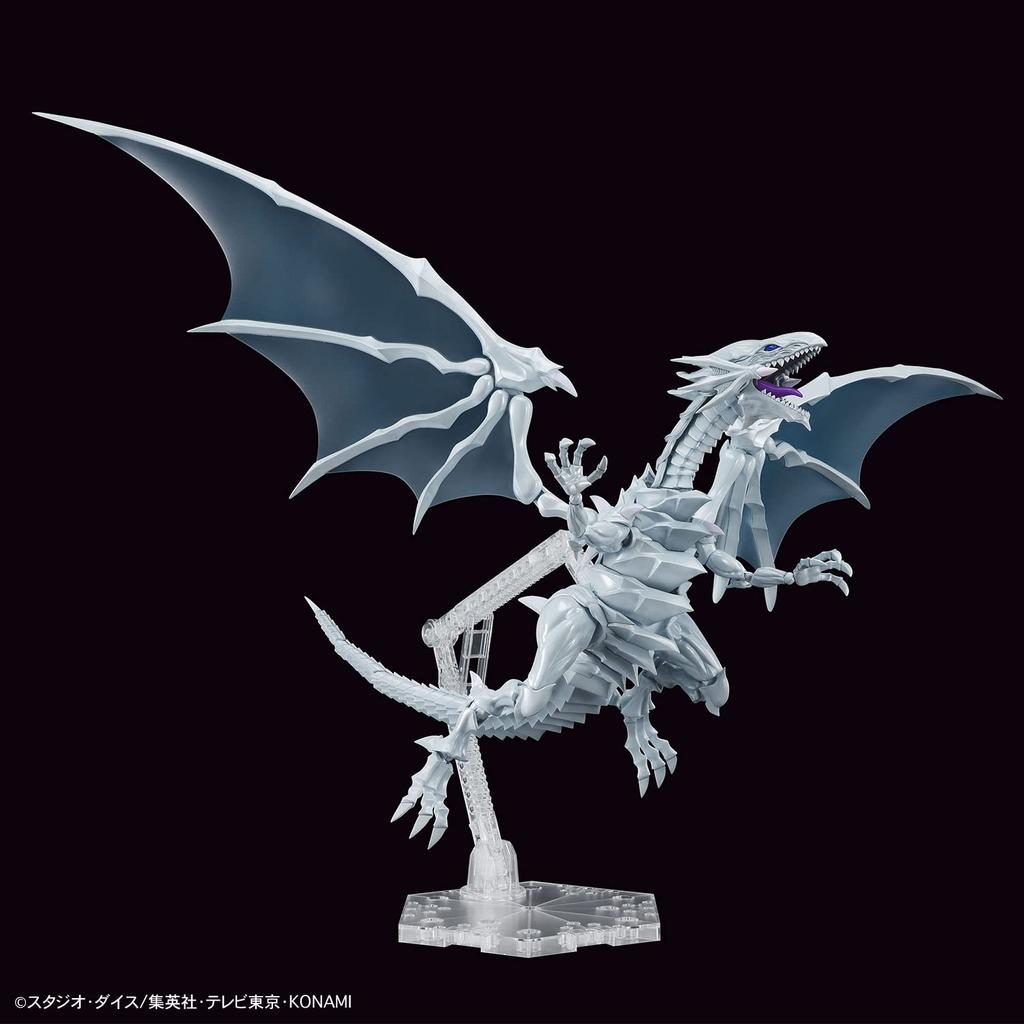 BANDAI SPIRITS Standard Amplified Duel Monsters Weißer Drache Plastikmodell Figure-rise Yu-Gi-Oh! Blauäugig Vorlackiert