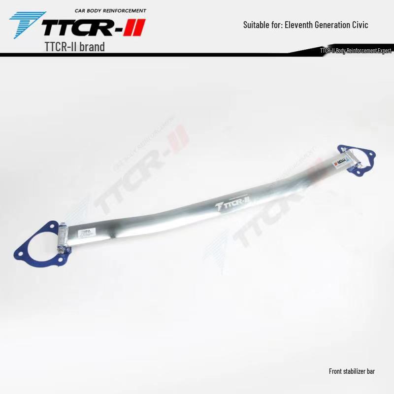 Compatible Sway Bar Chassis Strengthening Parts for 8th–11th Gen Civic, with Specific Compatibility for 10th Gen Models.