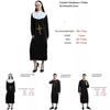 Captivating Priest Costume Robe With Classic Godfather Style For Memorable Halloween Celebrations