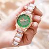MGORKINA MG121 Women's Watches Luxury Diamond Design 3ATM Waterproof Ladies Automatic Mechanical Watch Women Ceramic Wrist Watch