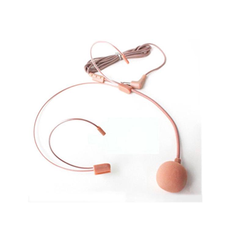 Bee-shaped Wired Headset with Head-mounted Microphone for Teachers