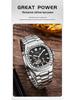 Durenwei Men's Luminous Nautilus Automatic Waterproof Watch with Transparent Skeleton Design