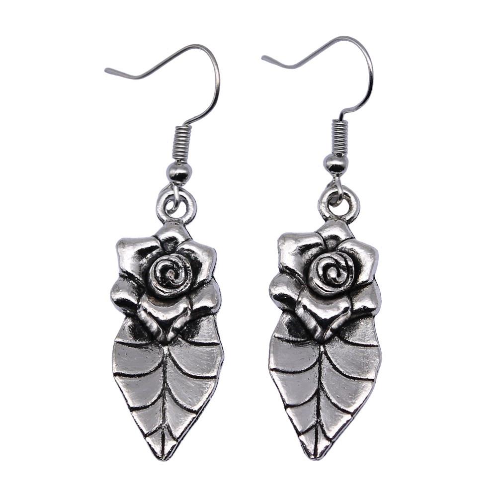 Mushroom Charm Dangle Earrings Forest Nature Inspired Drop Earrings For Girls