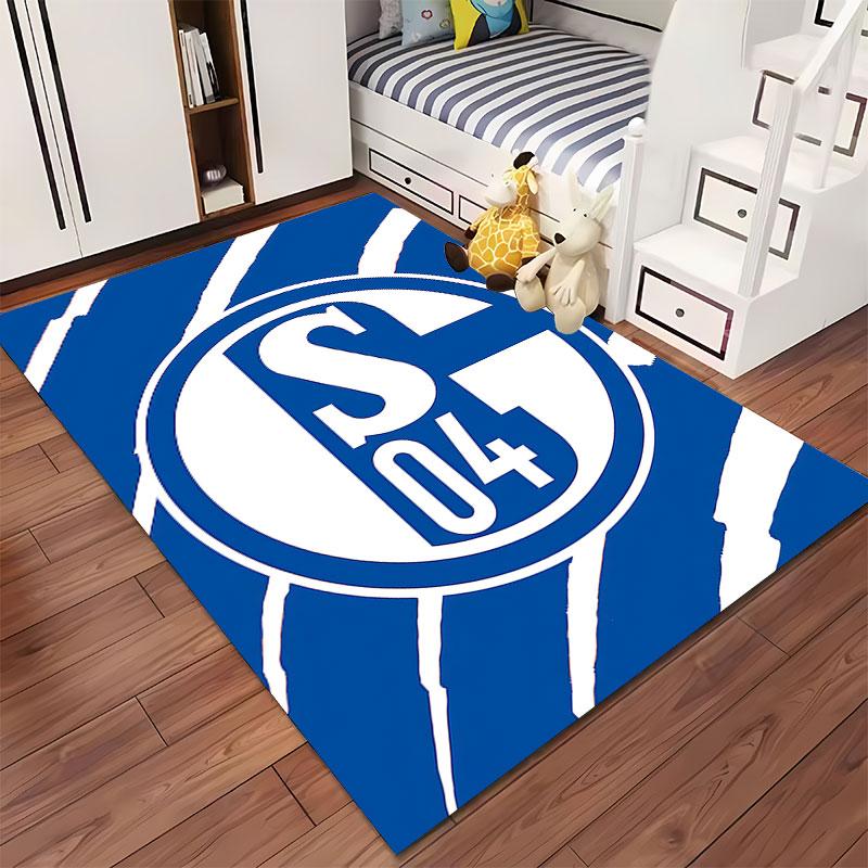 Blue and White SC 04 Logo Carpet Suitable As a Non-slip Mat for the Living Room or Bedroom Sofa