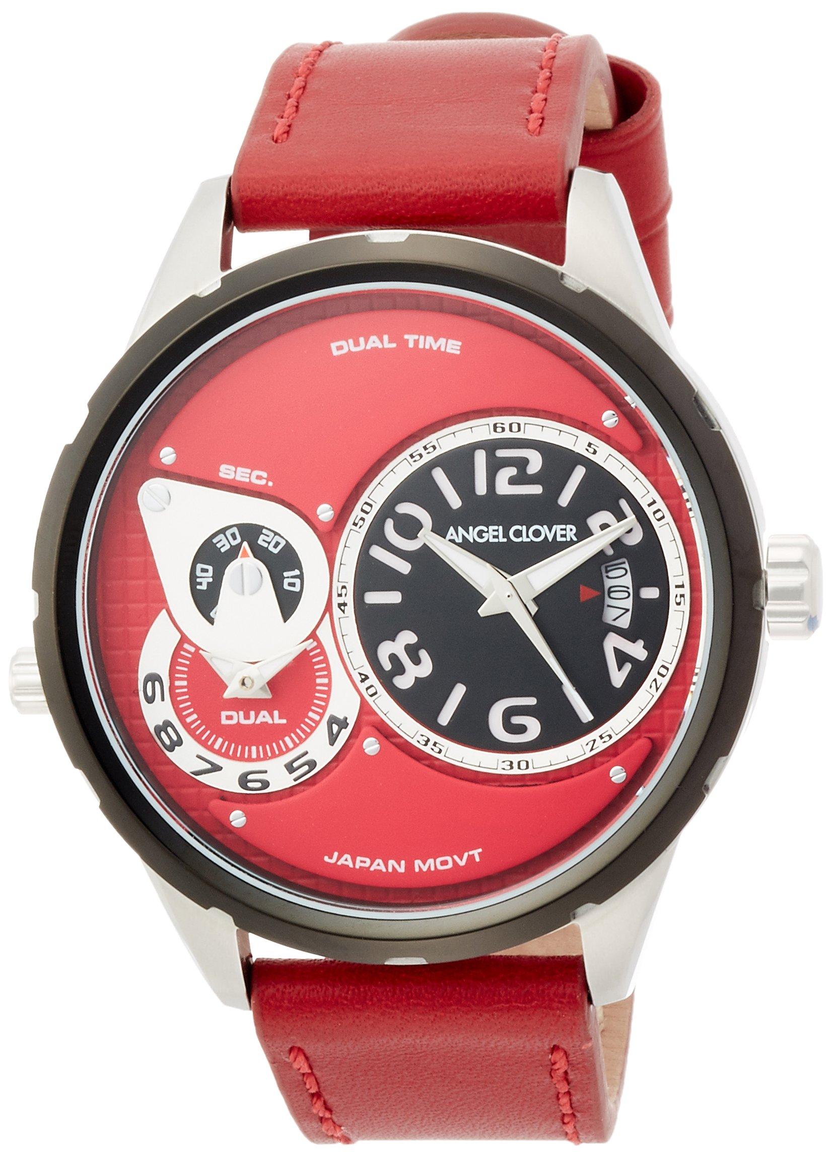 

Часы Duel Red Dial Stainless Steel Quartz 47MM Regular Гарантия [Angel Clover] DU47BRE-RE Мужские