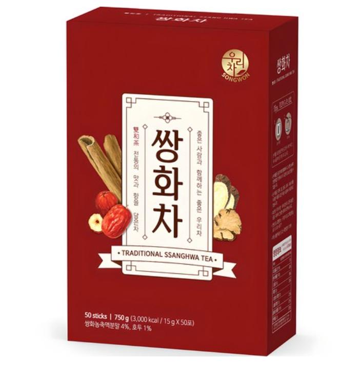 Чай Ссангхва от Woori Tea (50 палочек) 1 box