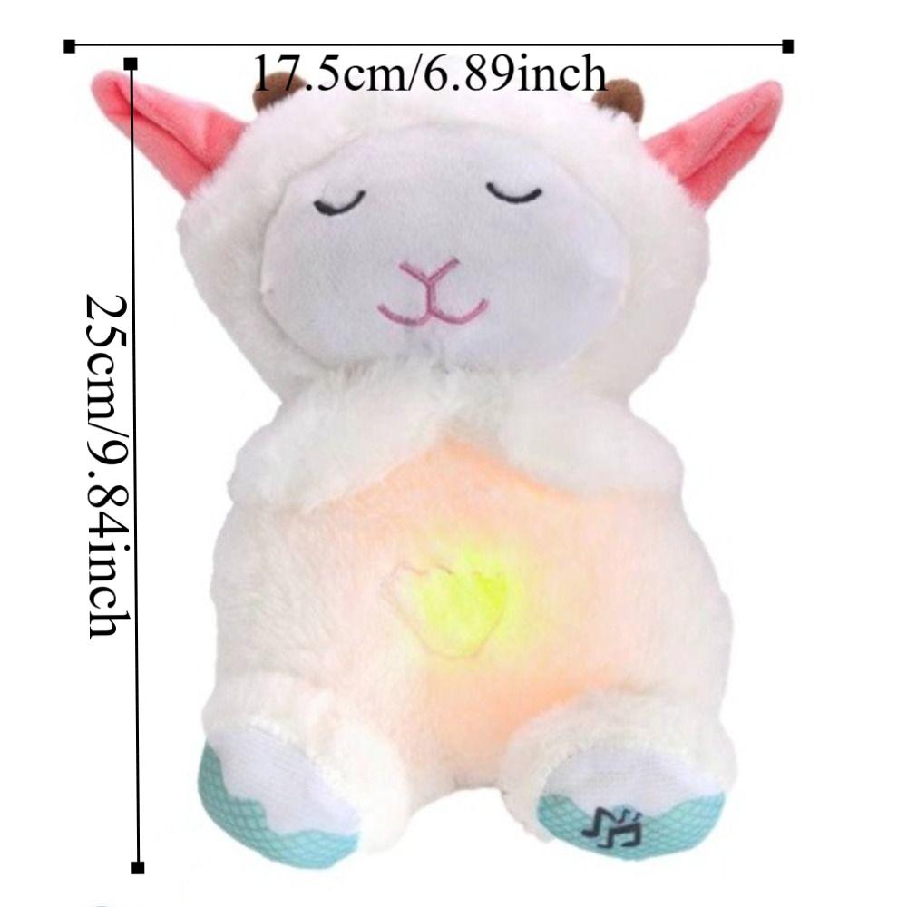 Elephant Soothing Plush Toy Capybara Sound Sleeping Doll Baby Breath Koala Toy Newborn Toddler