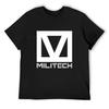 Cyberpunk Militech Logo - White T-Shirt Shirts Graphic Shirts Graphic Tees Shirts Graphic Tee Mens Vintage T