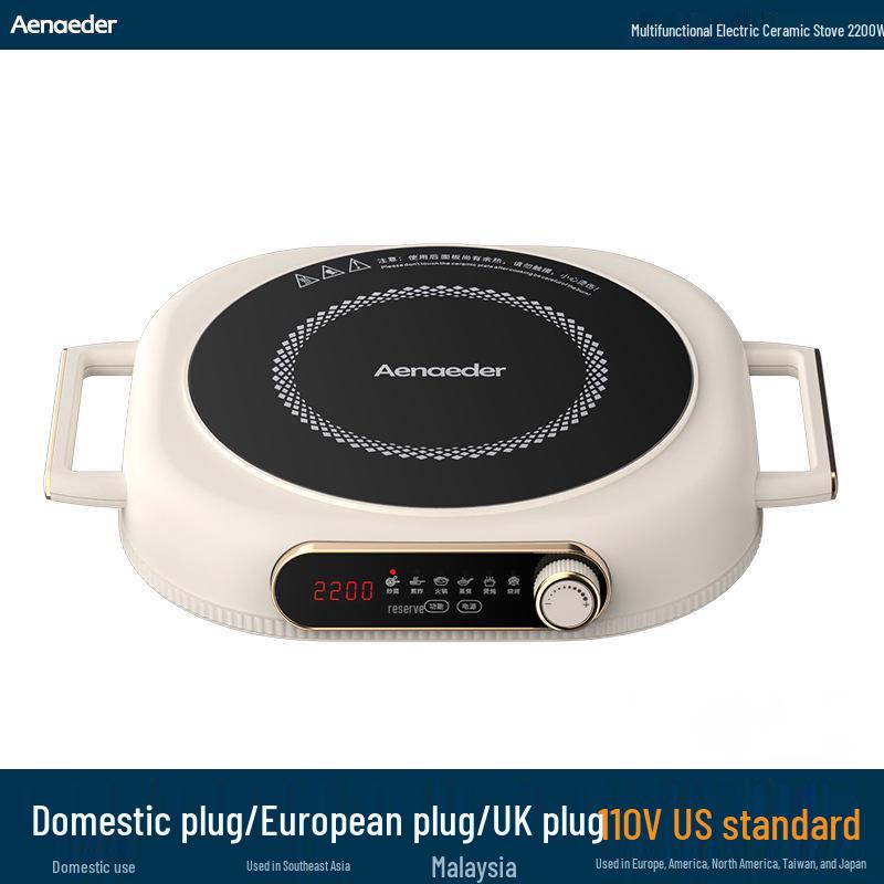 Aenaeder Mini Electric Ceramic Tea Stove - Compact Induction Cooker & Tea Maker Domestic Use