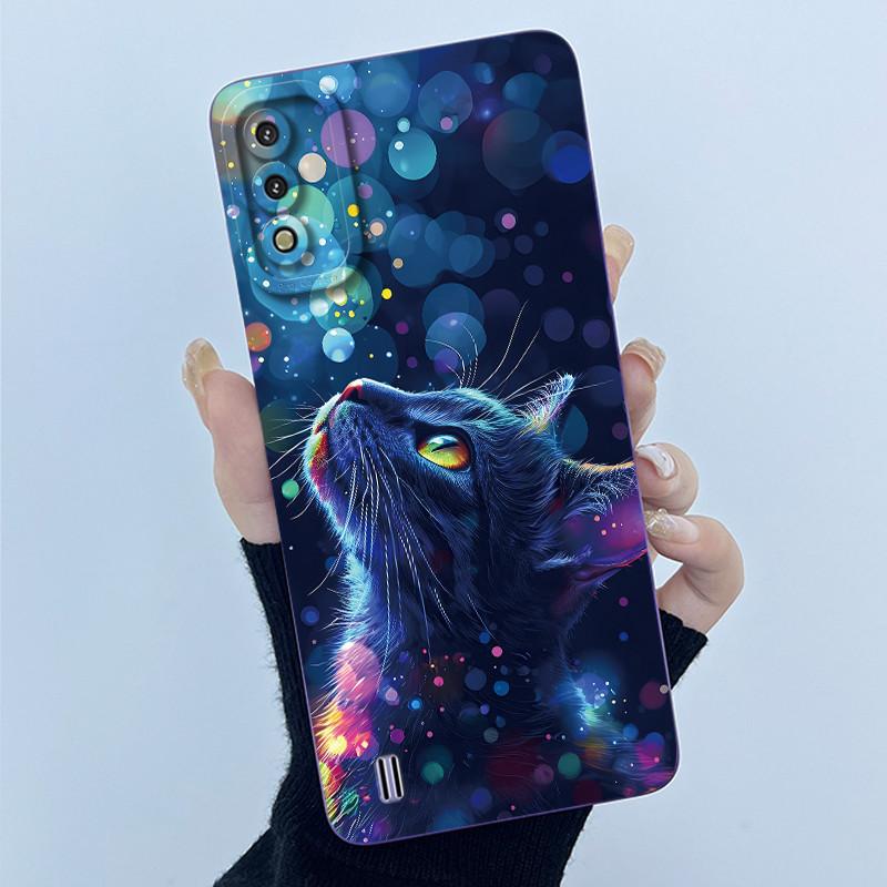 For Itel A26 A37 Cases ItelA26 ItelA37 Soft Silicone Phone Case Sweet Printing Cartoon Protective Shell Lovely Painted Cover