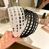 Rope Weaving Wide Headband Hollow Out Bohemian Hairband New Braided Hair Hoop  Beach Wedding