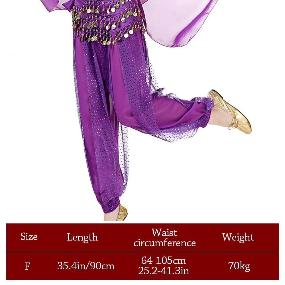 Tassel Belly Dance Pants Sequin Loose Pants Fashion Show Costumes  Women