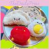 Plush Delightful Dumpling Keychain With Variety Of Colors Beef Shrimp Pork Tomato