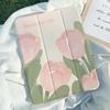 Smart Stand Case Cover For Samsung Tab S7 S8 S9 11 Plus S10 S9 12.4 Inch Case Smart Cover For Tab A9 8.7" Plus 11"  Tulip Flower