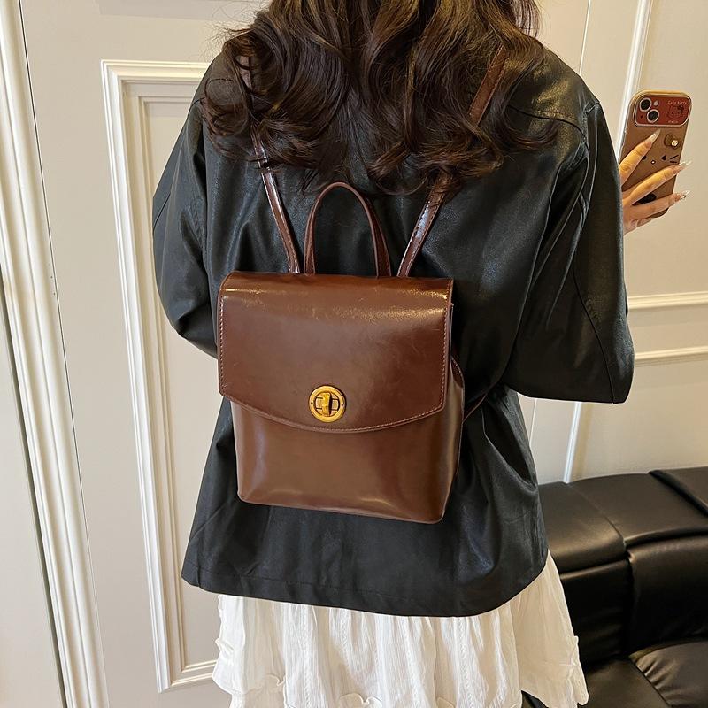 

Премиальный рюкзак для поездок на работу Модная универсальная сумка Нишевая сумка для поездок на работу и путешествий Студенческий школьный рюкзак темно-коричневого