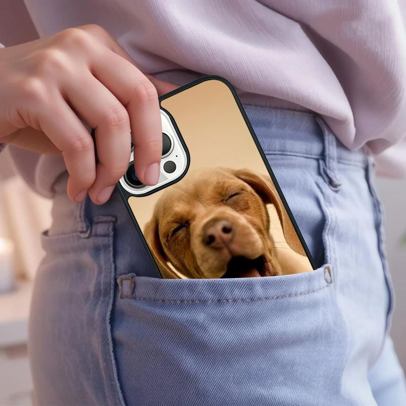 Hungarian Vizsla Dog Phone Case For iPhone 17 Air 15 16e 14 13 Pro Max Coque 12 11 Pro Max PLUS Cover