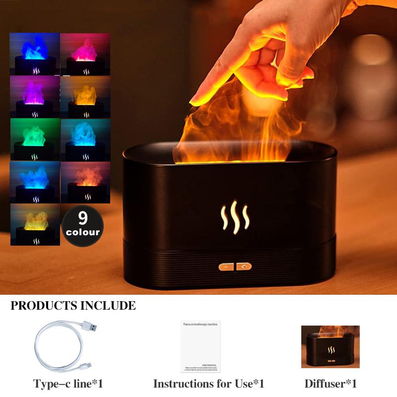 Fme  Humidifier Ential Oil Diffuser Aroma Ultrasonic Mist Maker Aromatherapy Humidifiers Diffusers Fragrance Home Car