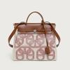 New Autumn and Winter Fashion Women's Handbag, Niche High-end Waterproof Canvas Crossbody Bag with Button Closure and Flap Design, Kelly Bag
