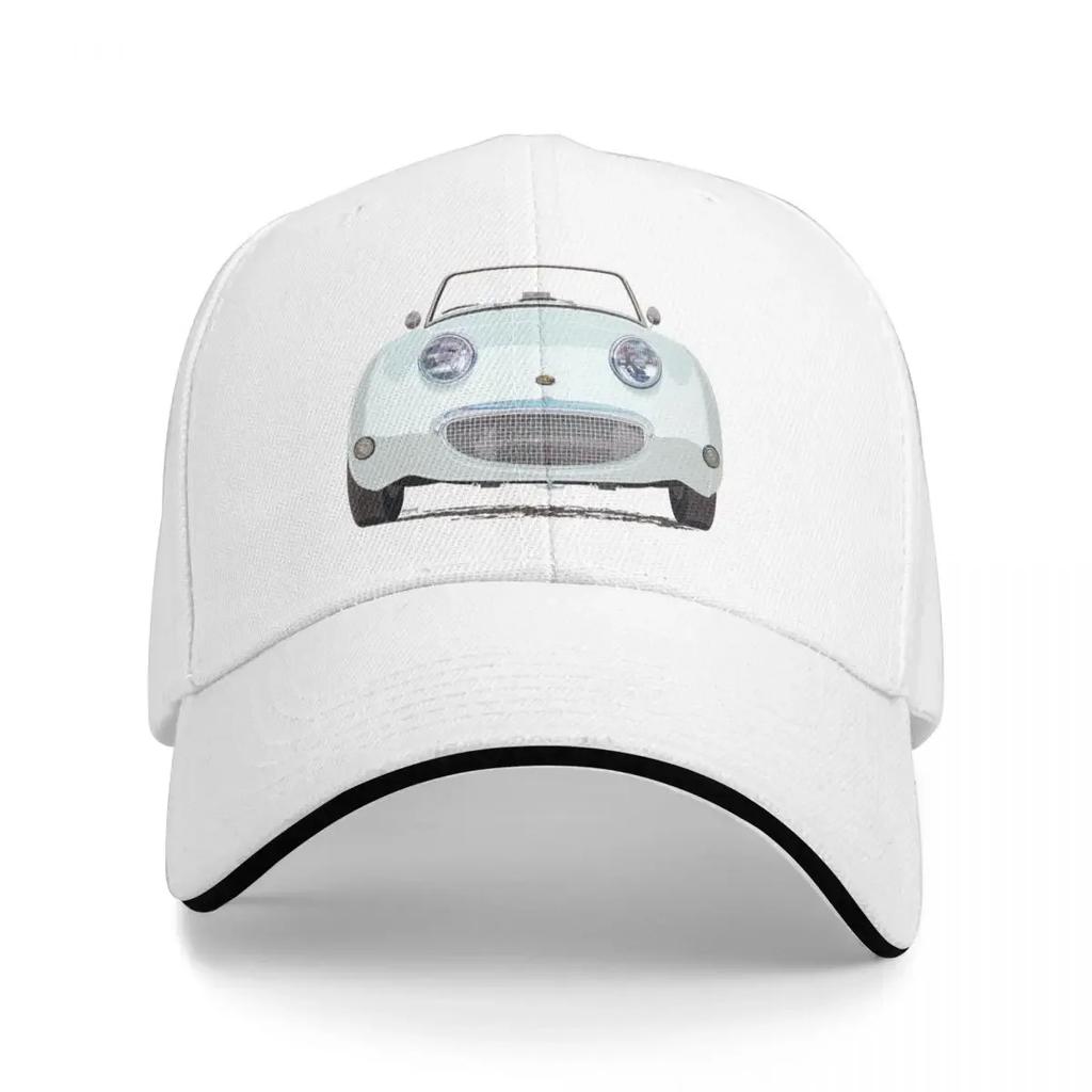 New White Frogeye/Bugeye Sprite, the Little 'Healey' with a Big Smile Baseball Cap Hat Unisex Luxury Hiking Hat Women Hats Unisex's
