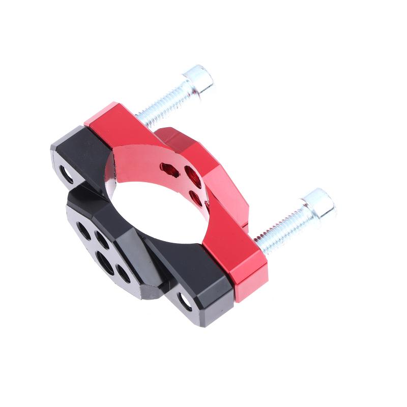 Motorcycle Headlight Clamp 22-32MM Handlebar Holder Fixed Bumper Secure Installation for Cycling Night Riding Accessory