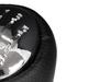 Renault Megane III 2008- 6-SPEED BLACK + CHROME Gear Shift Knob