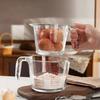 500ml Glass Measuring Cup Heat Resistant Baking Mixing Bowl Meter Food Grade  Microwave Oven Available Baking Glass Cup