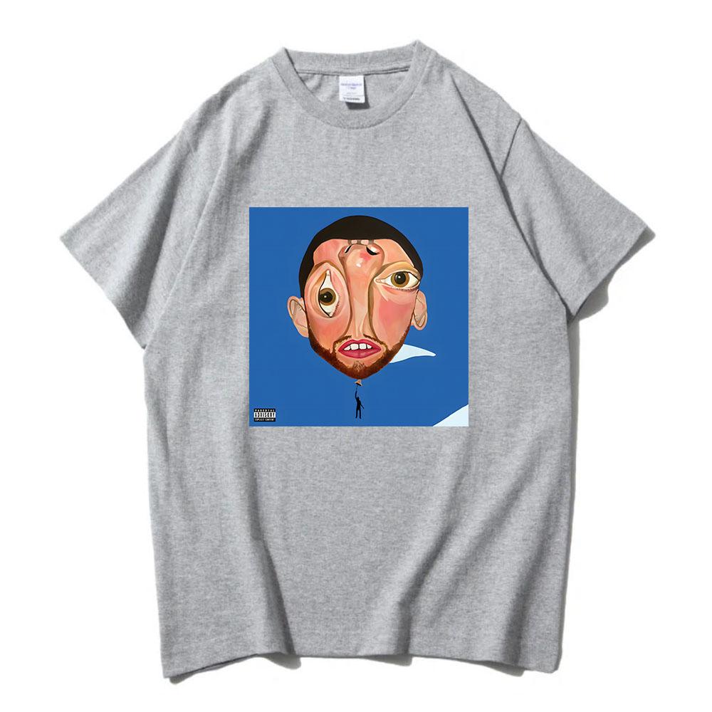 Macc Miller Balloonerism Album Printing T-shirt Short Sleeve Summer O-neck Tshirts 2025 New Fashion Graphic Tee-shirt Men Women