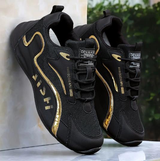 

Мужские кожаные кроссовки-сетка больших размеров, повседневная спортивная обувь, весенне-осенняя уличная повседневная спортивная обувь M1227 47