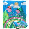 World Is An Adventure Blanket