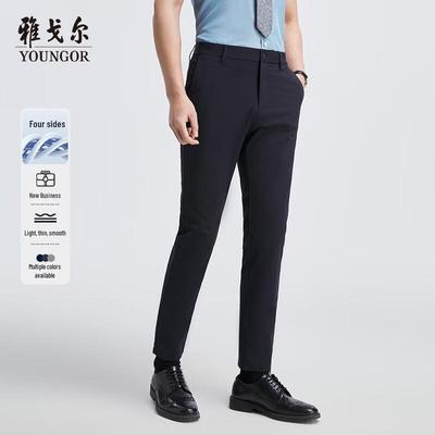 YOUNGOR Pánské jarní/letní business casual kalhoty