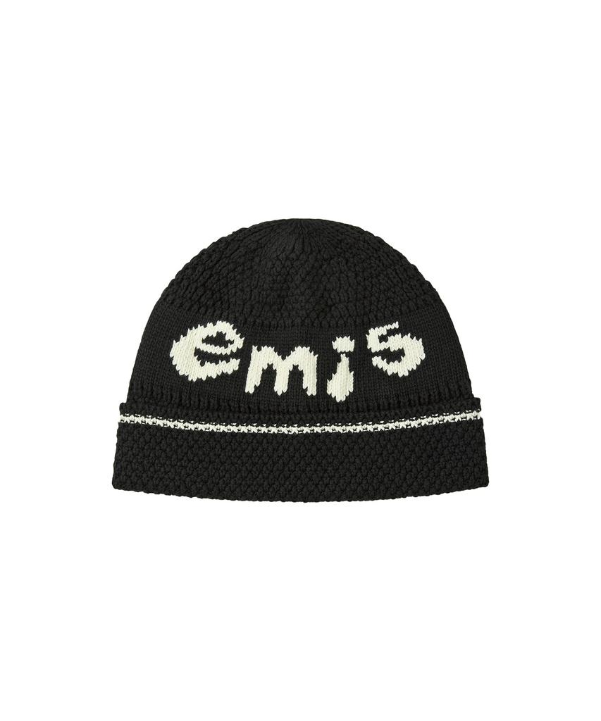 Imiseu Coastal Logo Beanie-Black