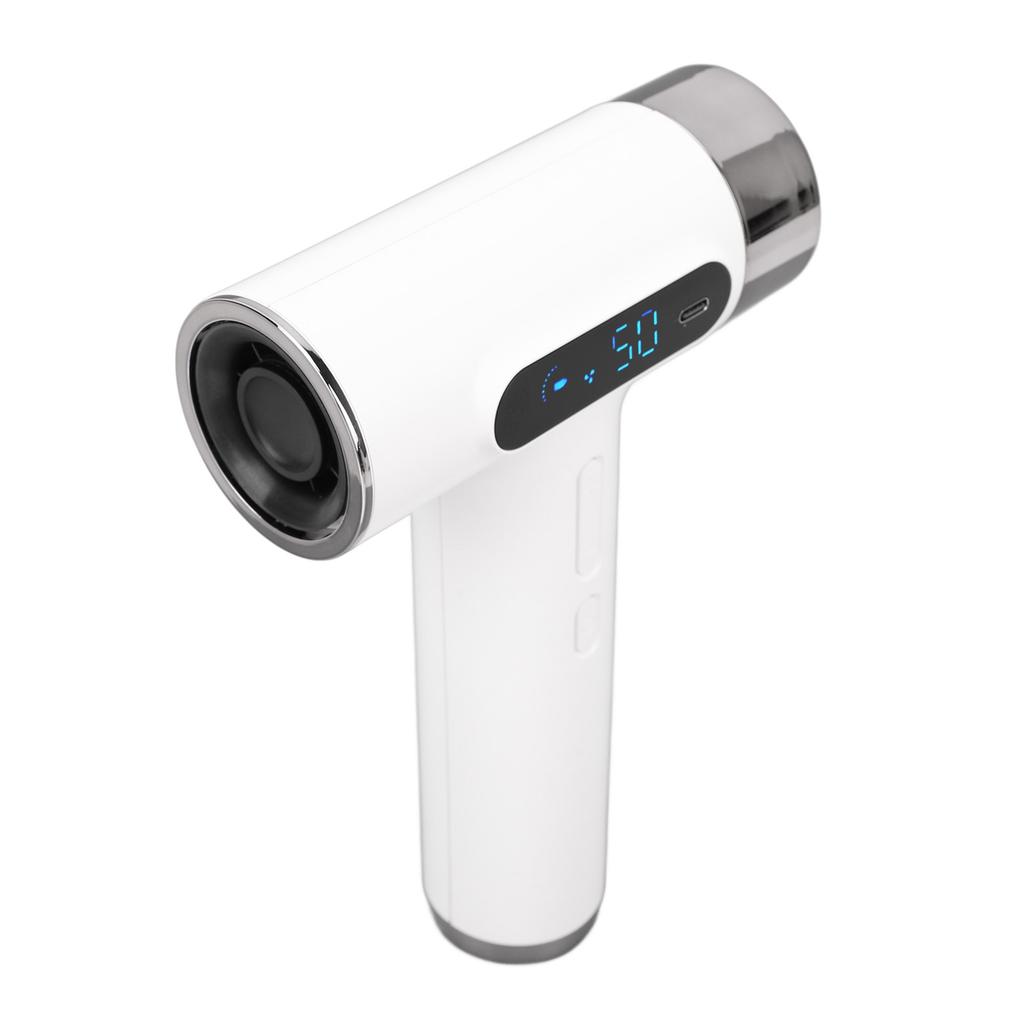 Cordless Hair Dryer 300W 100000RPM USB Rechargeable 9 Wind Speeds 3 Adjustable Temperature Portable Blow Dryer for