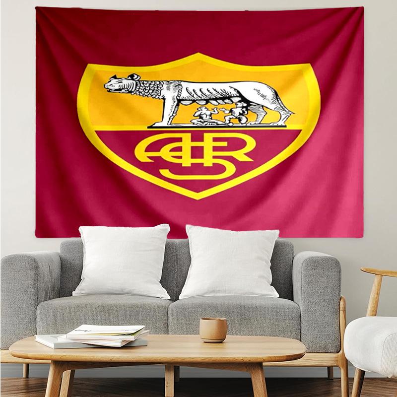 Football Club Emblem Tapestry Hanging for Bedroom,Livingroom, Playroom,Decor Art Room Wall Tapestry Holiday and Birthday Gifts